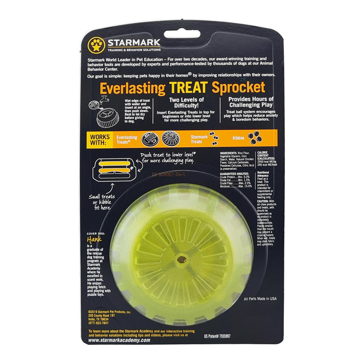 Starmark Everlasting Treat Sprocket- Dog Chew & Interactive Toy-Dog Toys-Starmark-