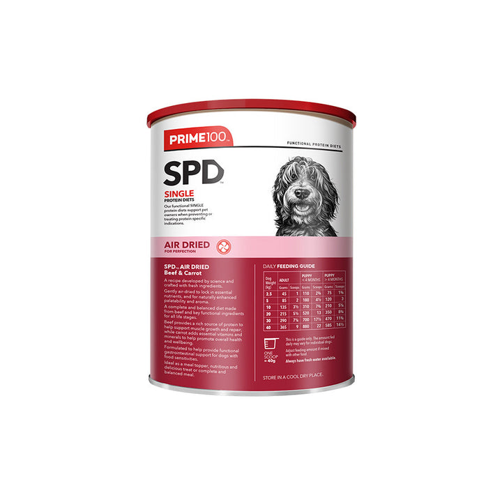 Prime100 NEW SPD™ Air Dried Beef & Carrot Dog Food-Dog Food-Prime100-