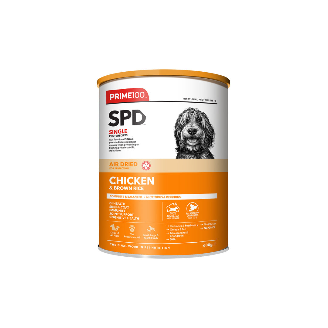 Prime100 SPD Air Dried Chicken & Brown Rice-Dog Food-Prime100-