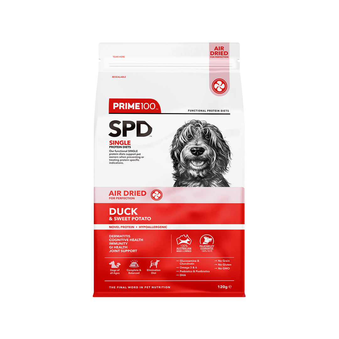 Prime100 SPD Air Dried Duck & Sweet Potato-Dog Food-Prime100-120g-