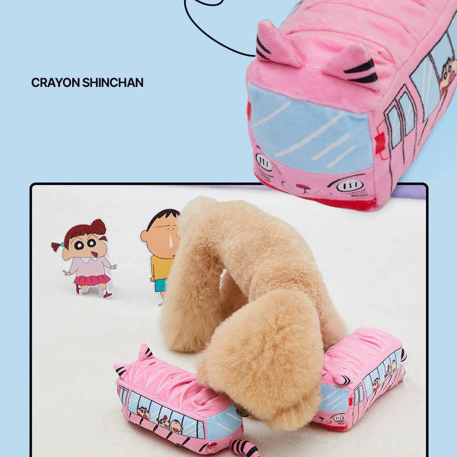Boredom Buster Pet Kindergarten Bus Japan Anime Interactive Toy for Dogs-Interactive Toy-Muddy Paw Shop-