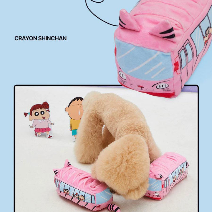 Boredom Buster Pet Kindergarten Bus Japan Anime Interactive Toy for Dogs-Interactive Toy-Muddy Paw Shop-