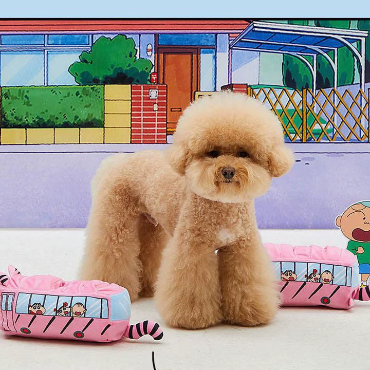 Boredom Buster Pet Kindergarten Bus Japan Anime Interactive Toy for Dogs-Interactive Toy-Muddy Paw Shop-