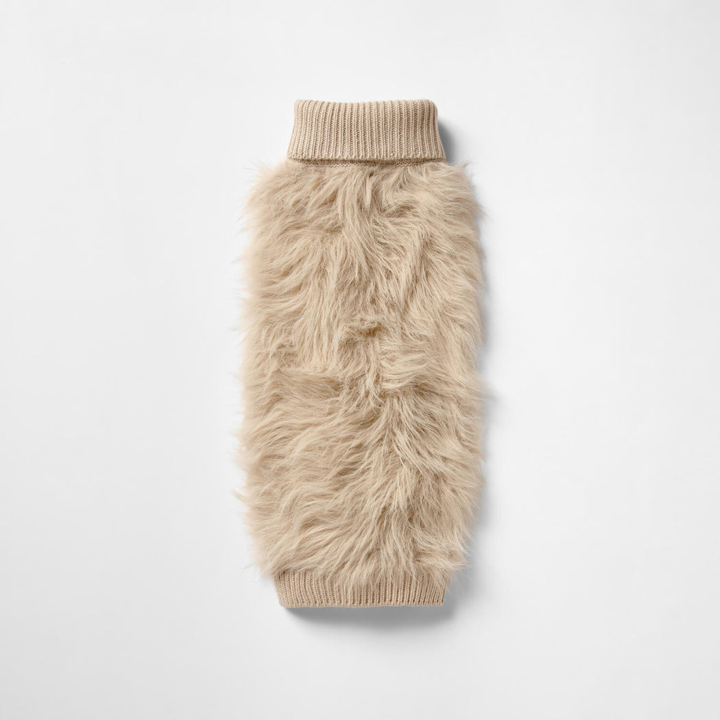 Snooza Wear Soft Fur Knit Dog Jumper-Dog Clothing-Snooza-