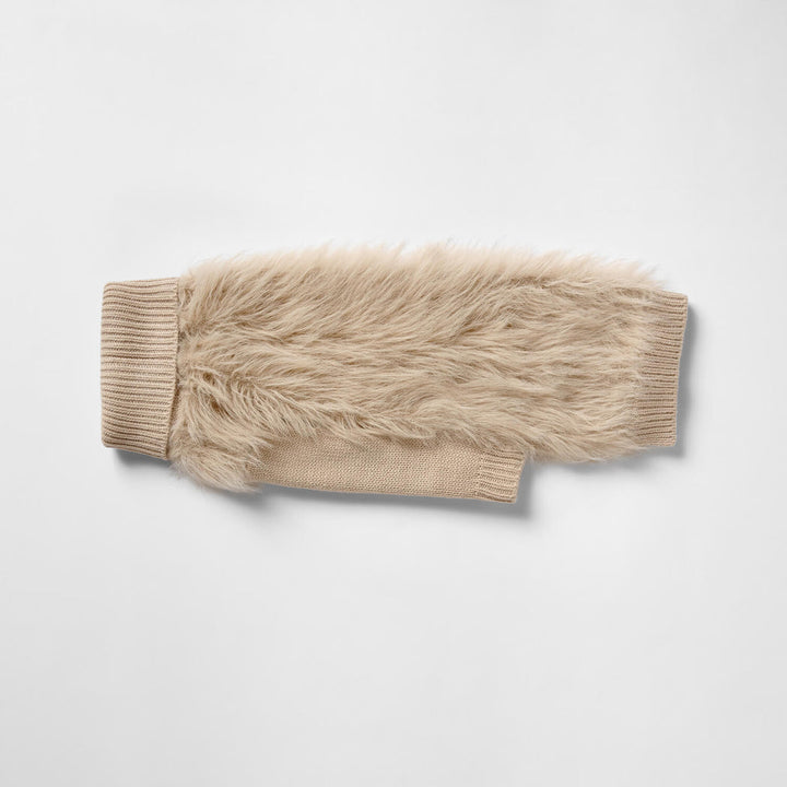 Snooza Wear Soft Fur Knit Dog Jumper-Dog Clothing-Snooza-