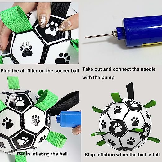 Muddy Paw Friends Interactive Soccer Toy for Dog-Plush Toys-Muddy Paw Shop-