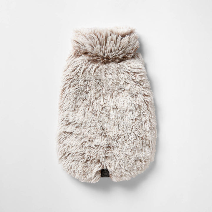 Snooza Wear Shag Faux Fur Dog Coat in Mink-Dog Clothing-Snooza-