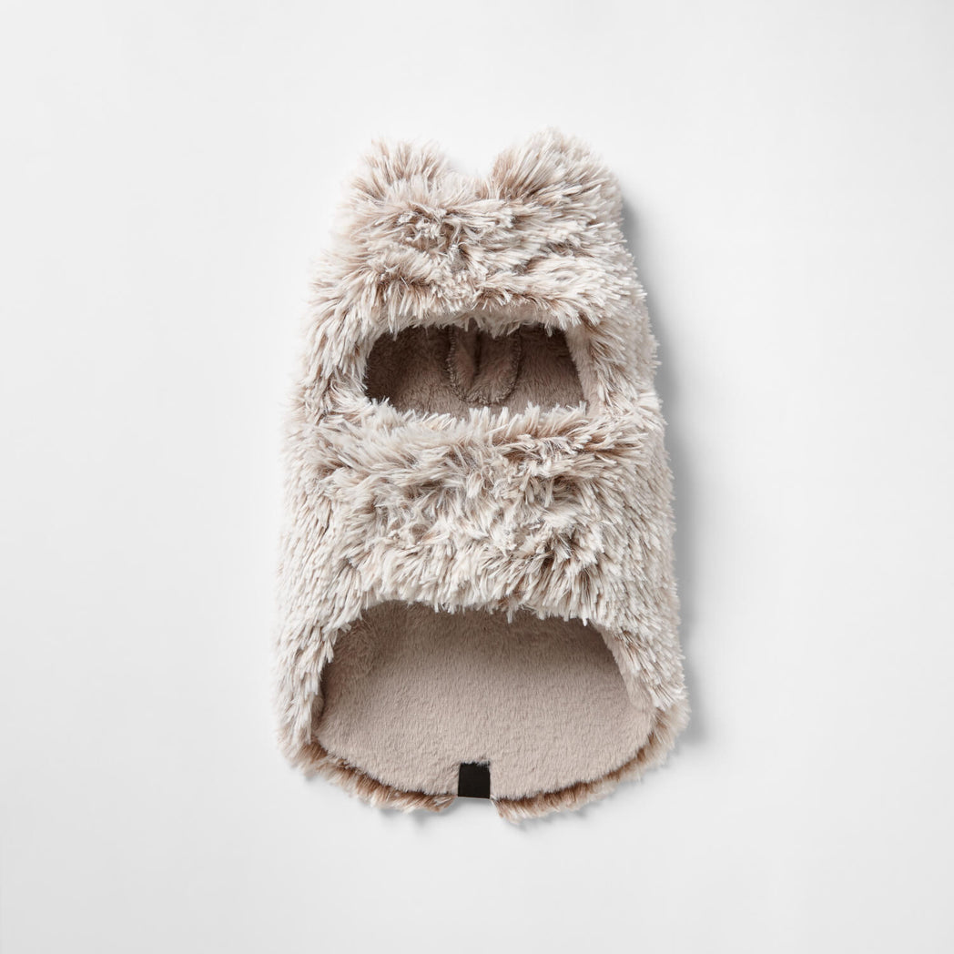 Snooza Wear Shag Faux Fur Dog Coat in Mink-Dog Clothing-Snooza-
