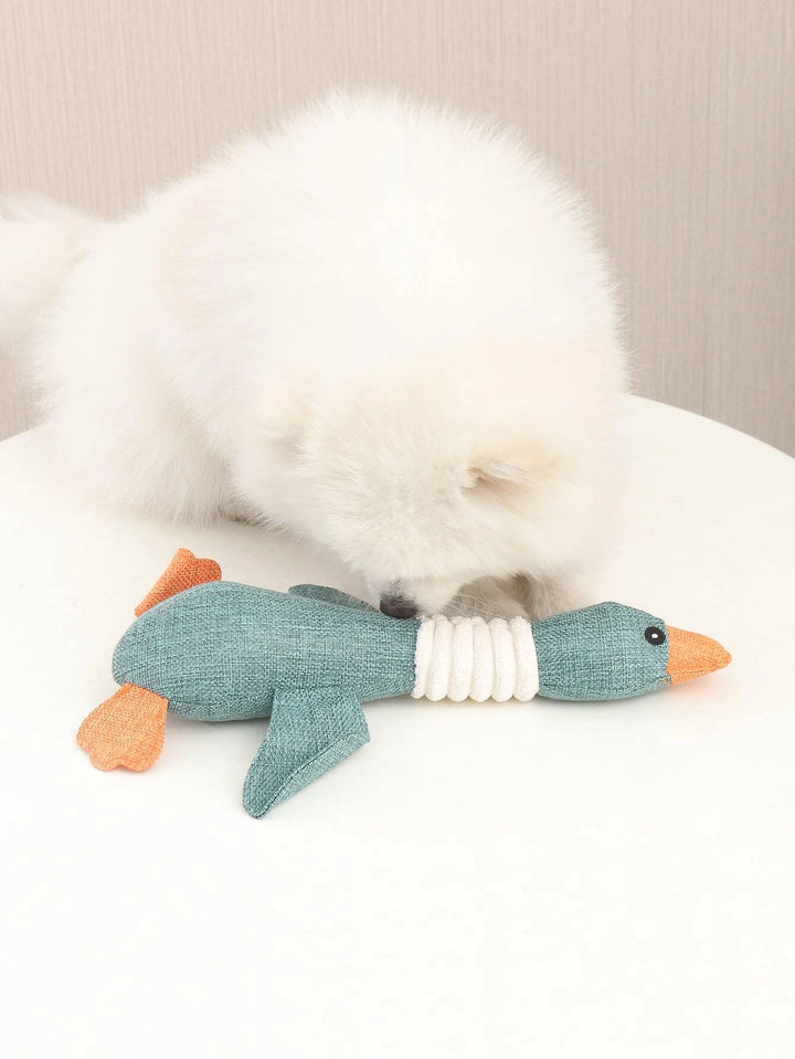 Muddy Paw Friends Cartoon Duck Chew Squeaky Toy for Dogs-Plush Toys-Muddy Paw Shop-