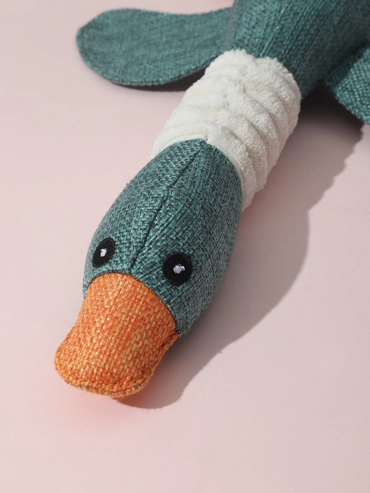 Muddy Paw Friends Cartoon Duck Chew Squeaky Toy for Dogs-Plush Toys-Muddy Paw Shop-