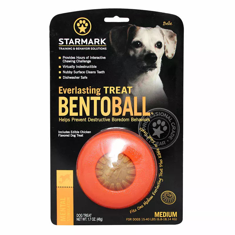 Starmark Everlasting Bento Ball Dog Chew & Interactive Toy-Dog Toys-Starmark-