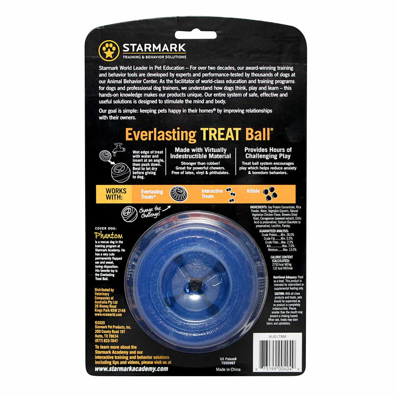 Starmark Everlasting Treat Ball- Dog Chew & Interactive Toy-Dog Toys-Starmark-