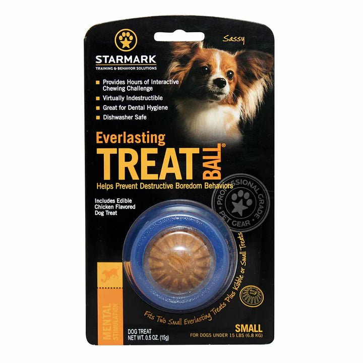 Starmark Everlasting Treat Ball- Dog Chew & Interactive Toy-Dog Toys-Starmark-