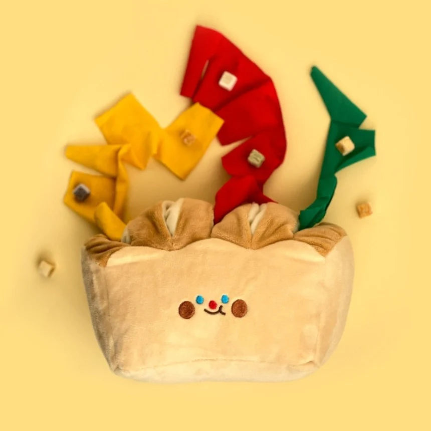 Boredom Buster Pet Toast Bread Interactive Toy for Dogs-Interactive Toy-Muddy Paw Shop-
