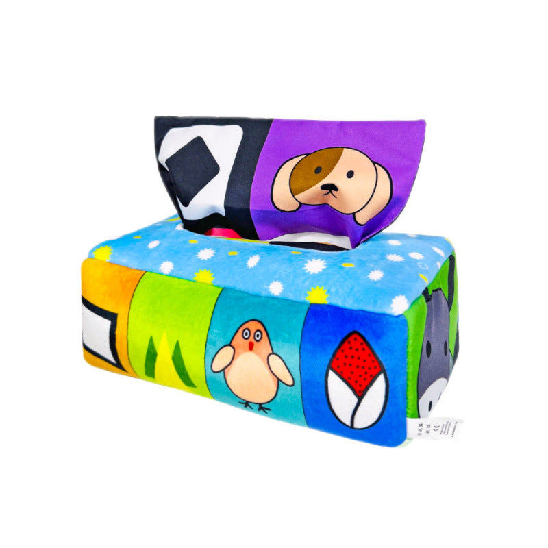 Boredom Buster Pet The Tissue Box Interactive Toy for Dogs Puzzle Design-Interactive Toy-Muddy Paw Shop-
