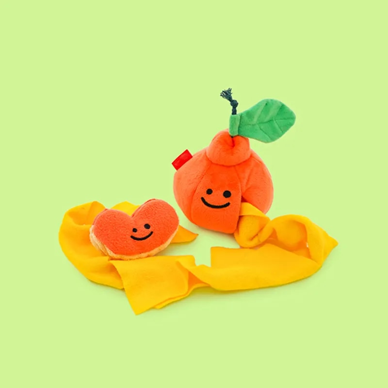 Boredom Buster Pet The Orange Sniff and Seek Interactive Toy for Dogs-Interactive Toy-Muddy Paw Shop-