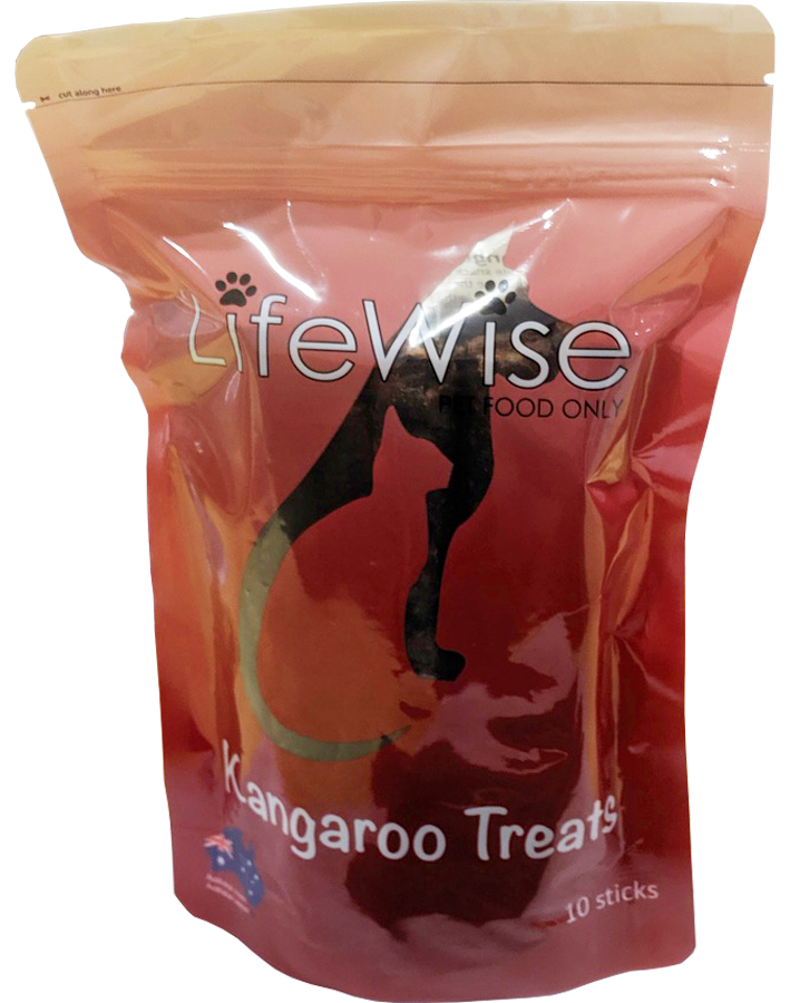 LifeWise Kangaroo Treats for Dogs and Cats 10pk-Dog Treats-LifeWise-