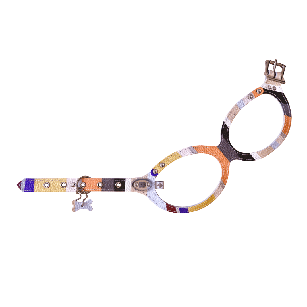 Buddy Belts (BB) Leather Harness – Elite – Mod Limited Edition-Pet Collars & Harnesses-Buddy Belts-3-No-