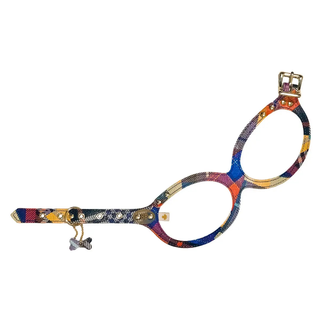 New Buddy Belts (BB) Leather Harness – Elite – Tartan Limited Edition-Pet Collars & Harnesses-Buddy Belts-2-No-