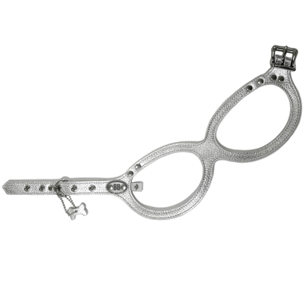 Buddy Belts (BB) Leather Harness – Luxury – Moonwalk-Pet Collars & Harnesses-Buddy Belts-6-No-
