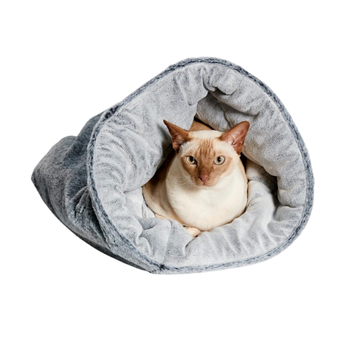 Snooza The Cat Bed Chinchilla - Convertible & Reversible-Cat Bed-Snooza-