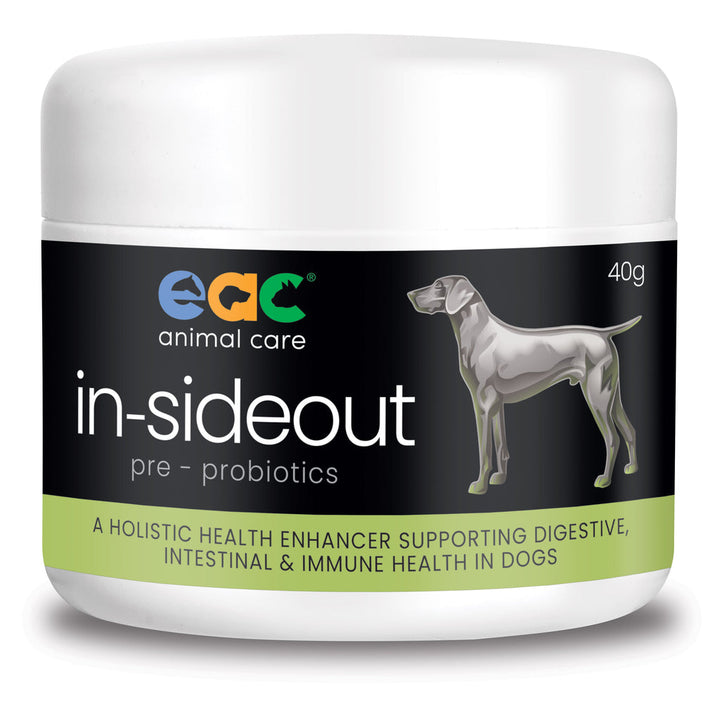 EAC in-sideout Pre & Probiotic Natural Nutraceutical Supplement For Dogs