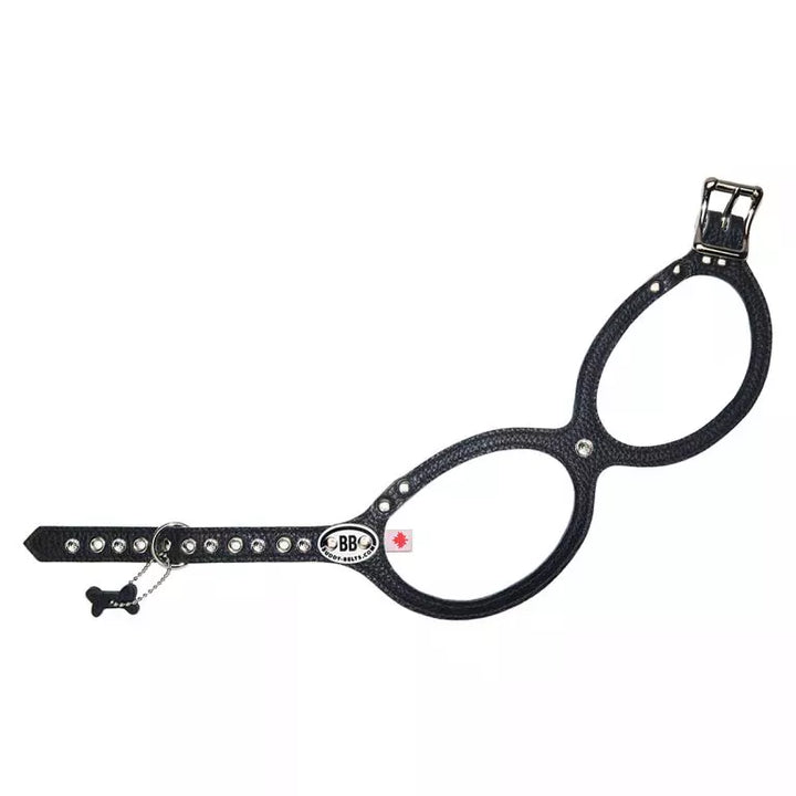 Buddy Belts (BB) Leather Harness – Premium – Black-Pet Collars & Harnesses-Buddy Belts-3-Yes-